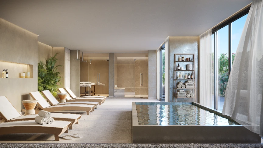 Spa com sauna do Arte Jardim